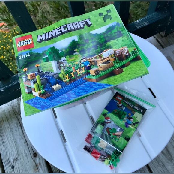 LEGO Minecraft 21114 The Farmer & 30393 Steve & Creeper Building Blocks Sets - Picture 13 of 13